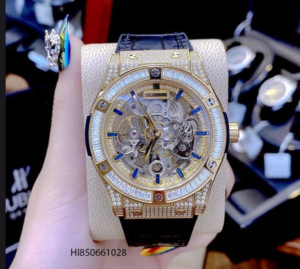 Đồng Hồ Hublot Big Bang Earl Grey Diamond Quartz 361.ST.5010.LR.1104
