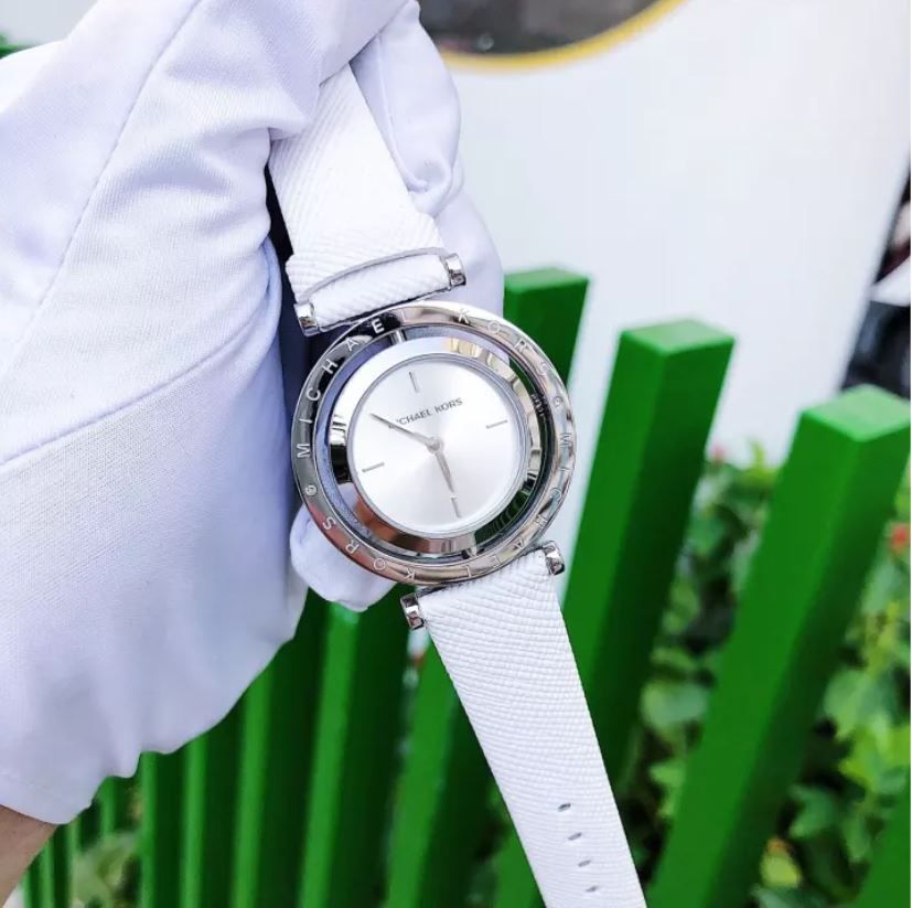 Đồng hồ nữ Michael Kors MK2526 Trắng + Thẻ Bảo Hành