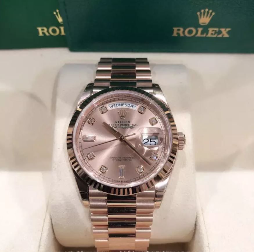 ĐỒNG HỒ NAM ROLEX OYSTER PERPETUAL 128235-0009 DAY-DATE 36MM
