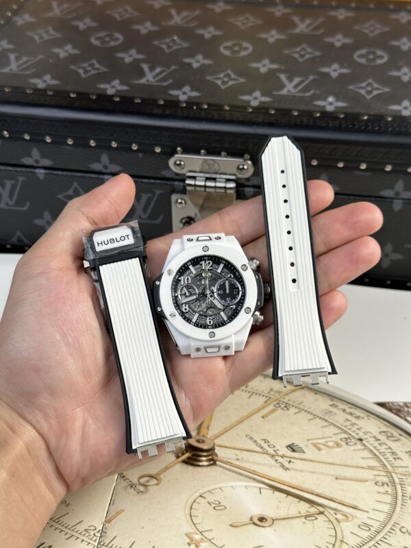 Đồng Hồ Hublot Nam Big Bang Unico White Ceramic BBF 44mm - patek seiko omega rado hublot orient rolex patek philippe longine