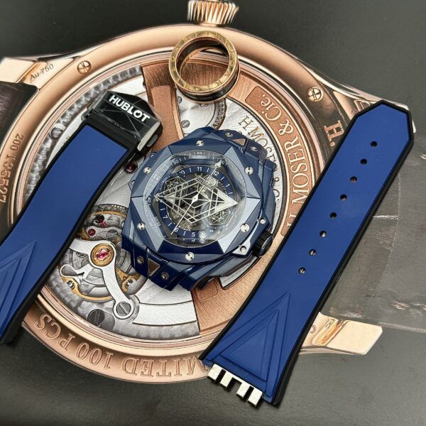 Đồng hồ Hublot nam Blue Ceramic Big Bang Sang Bleu II BBF 45mm - patek seiko omega rado hublot orient rolex patek philippe longine