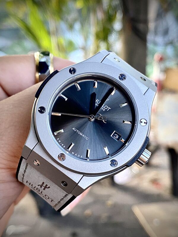 Đồng hồ Hublot Classic Fusion nam màu xám giá rẻ 42mm - patek seiko omega rado hublot orient rolex patek philippe longine sk