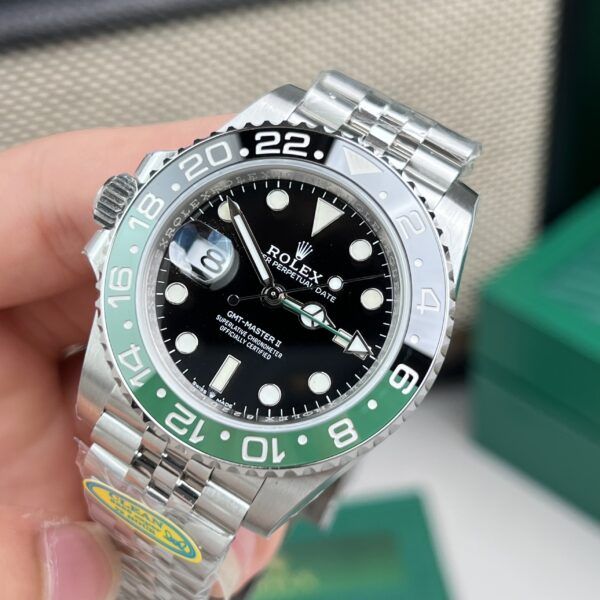 Đồng hồ Rolex GMT-Master ll 126720VTNR Sprite dây jubilee Clean Factory 40mm - patek seiko omega rado hublot orient sk rolex patek philippe longine 