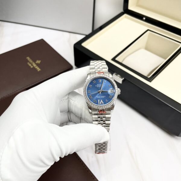 Đồng hồ Rolex DateJust nữ đính đá giá rẻ 31mm - patek seiko omega rado hublot orient rolex patek philippe longine sk