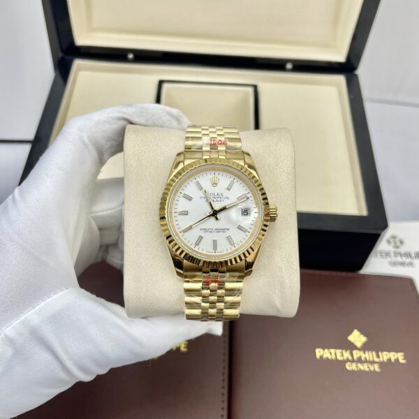 Đồng hồ Rolex Datejust nam màu Vàng Gold giá rẻ 41mm - patek seiko omega rado hublot orient rolex patek philippe longine sk