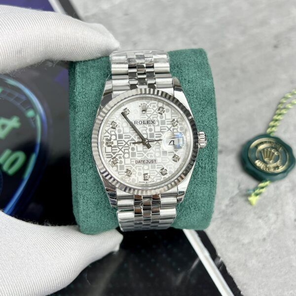 Đồng hồ nam Rolex DateJust mặt vi tính EW Factory 36mm - patek seiko omega rado sk hublot orient rolex patek philippe longine