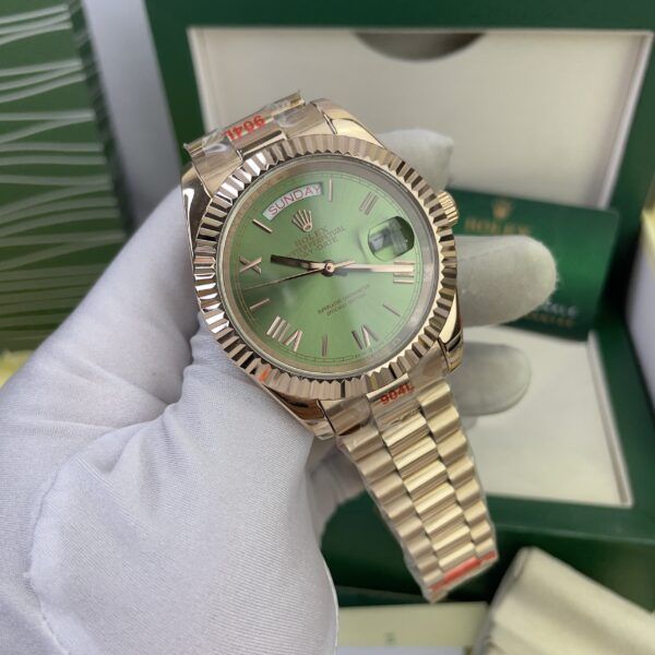 Đồng hồ Rolex Day-Date Rose Gold nam máy cơ Nhật 40mm - patek seiko omega rado sk hublot orient rolex patek philippe longine