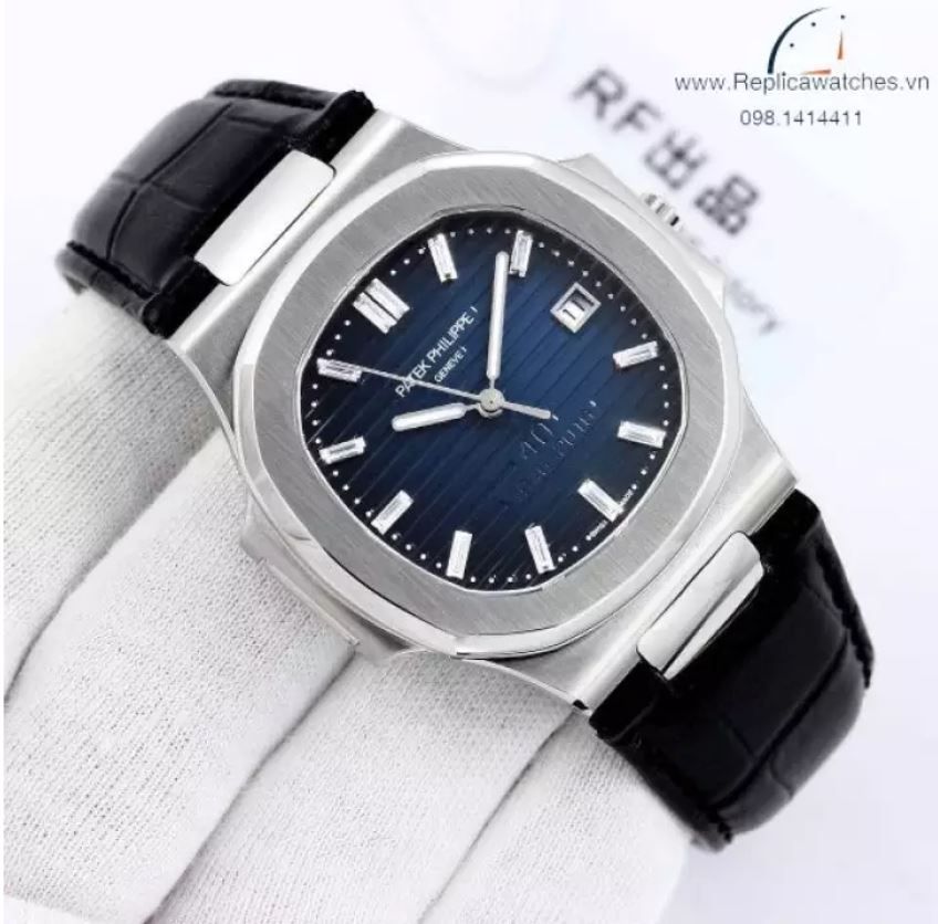 ĐỒNG HỒ NAM Patek Philippe279 AUTOMATIC NAUTILUS Dây Da + Thẻ Bảo Hành