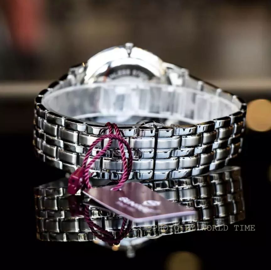 Đồng Hồ Nam Sunrise 1115SA Kính Sapphire Trắng Chống Xước +Thẻ Bảo Hành 18 tháng