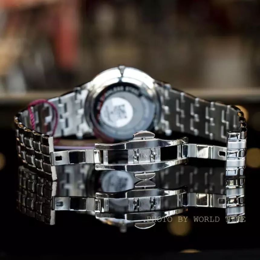 Đồng Hồ Nam Sunrise 1115SA Kính Sapphire Trắng Chống Xước +Thẻ Bảo Hành 18 tháng